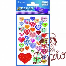 Naklejki kreatywne Serca 55811 Z-DESIGN CREATIV E AVERY ZWECKFORM