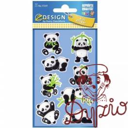 Naklejki dla dzieci 3D PANDY 57297 Z-DESIGN AVERY ZWECKFORM