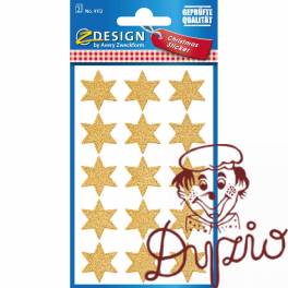 Naklejki Z-Design błyszczące - gwiazdki 4112 AVERY ZWECKFORM Naklejki Z-Design błyszczące - gwiazdki 4112 AVERY ZWECKFORM