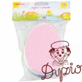 Jajka z pianki WIELKANOC PVE02 680709 (18SZT.) MIX Jajka z pianki WIELKANOC PVE02 680709 (18SZT.) MIX