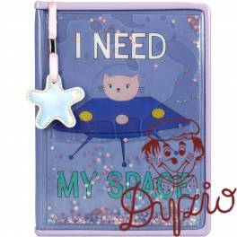 Notes A5 z wodą brokat My Space STARPAK 502075 Notes A5 z wodą brokat My Space STARPAK 502075