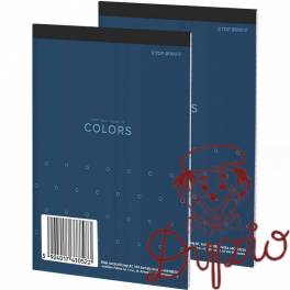 Blok notatnikowy w kratkę A7 notatnik 100 kartek klejony COLORS 400169236 TOP 2000 Blok notatnikowy w kratkę A7 notatnik 100 kartek klejony COLORS 400169236 TOP 2000