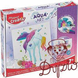 Creativ Aqua Art - obrazy akwarelowe motyw jednorożec 907048 Creativ Aqua Art - obrazy akwarelowe motyw jednorożec 907048