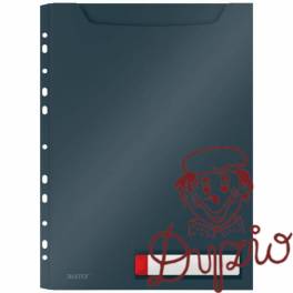 Koszulka o zwiększonej pojemności (3szt) Leitz Cosy szara 46680089 Koszulka o zwiększonej pojemności (3szt) Leitz Cosy szara 46680089