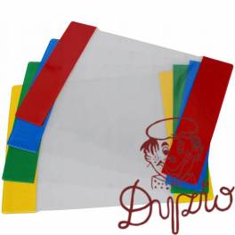 Okładki na zeszyty szkolne A4 kolorowe 25 sztuk 30x43,7cm OZK-02 BIURFOL Okładki na zeszyty szkolne A4 kolorowe 25 sztuk 30x43,7cm OZK-02 BIURFOL