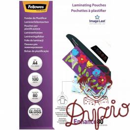 Folia do laminowania A4 80mic FELLOWES (100) 5306114 Folia do laminowania A4 80mic FELLOWES (100) 5306114
