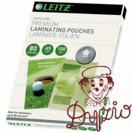 Folia do laminacji LEITZ iLAM UDT A5 80 mic. 74920000 Folia do laminacji LEITZ iLAM UDT A5 80 mic. 74920000