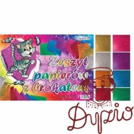 Zeszyt papierów z brokatem B4 ZB-4 ALIGA Zeszyt papierów z brokatem B4 ZB-4 ALIGA