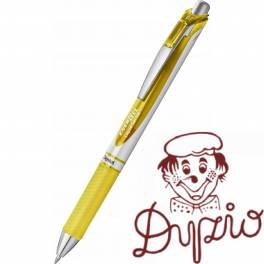 Pióro kulkowe ENERGEL BL77 żółte 0,7mm PENTEL Pióro kulkowe ENERGEL BL77 żółte 0,7mm PENTEL