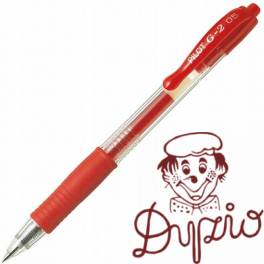 Pióro żelowe PILOT G2 czerwony PIBLG2-5R Pióro żelowe PILOT G2 czerwony PIBLG2-5R