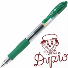 Pióro żelowe PILOT G2 zielony PIBLG2-5G Pióro żelowe PILOT G2 zielony PIBLG2-5G