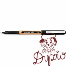 Pióro kulkowe 1mm UNI UB-150-10 czarny obudowa złota Pióro kulkowe 1mm UNI UB-150-10 czarny obudowa złota