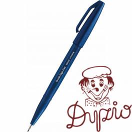 Pisak BRUSH SIGN PEN niebiesko-czarny SES15C-CAX PENTEL Pisak BRUSH SIGN PEN niebiesko-czarny SES15C-CAX PENTEL