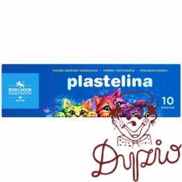 Plastelina szkolna 10 kol. kotki 1315S10 KOH-I-NOOR Plastelina szkolna 10 kol. kotki 1315S10 KOH-I-NOOR