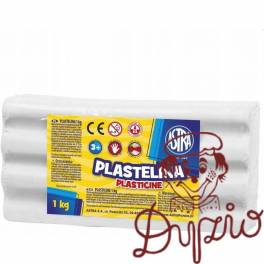 Plastelina Astra 1 kg biała 303111001 ASTRA Plastelina Astra 1 kg biała 303111001 ASTRA