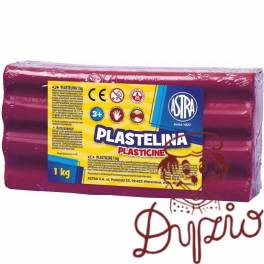 Plastelina Astra 1 kg purpurowa 303111009 ASTRA Plastelina Astra 1 kg purpurowa 303111009 ASTRA