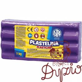 Plastelina Astra 1 kg fioletowa 303111010 ASTRA Plastelina Astra 1 kg fioletowa 303111010 ASTRA