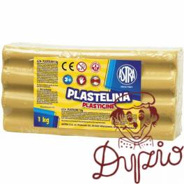 Plastelina Astra 1 kg brązowa jasna 303111020 ASTRA Plastelina Astra 1 kg brązowa jasna 303111020 ASTRA