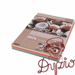 Papier ksero A4 KRESKA mix 10 kolorów 200ark Papier ksero A4 KRESKA mix 10 kolorów 200ark