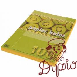 Papier ksero A4 żółty 100ark. KRESKA Papier ksero A4 żółty 100ark. KRESKA