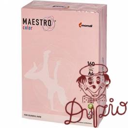 Papier ksero A4 160g MAESTRO COLOR OPI74 flamingo pastel Papier ksero A4 160g MAESTRO COLOR OPI74 flamingo pastel