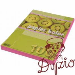 Papier ksero A4 KRESKA różowy 100ark
