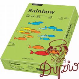 Papier ksero A4 160g RAINBOW R76 zielony 88042659 Papier ksero A4 160g RAINBOW R76 zielony 88042659