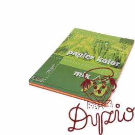 Papier A4 120g 70ark kolor mix KRESKA Papier A4 120g 70ark kolor mix KRESKA