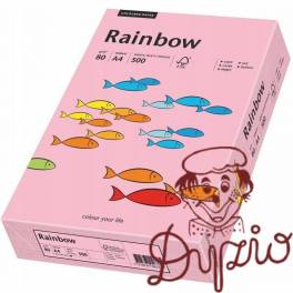 Papier ksero A4 80g RAINBOW R55 różowy 88042541 Papier ksero A4 80g RAINBOW R55 różowy 88042541