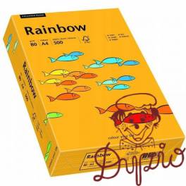Papier ksero A4 80g RAINBOW R22 jasnopomarańczowy 88042409
