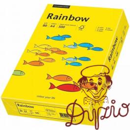 Papier ksero A4 80g RAINBOW R18 ciemnożółty 88042387 Papier ksero A4 80g RAINBOW R18 ciemnożółty 88042387