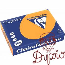 Papier ksero A4 80g TROPHEE mandarynkowy XCA41878 CLAIREFONTAINE Papier ksero A4 80g TROPHEE mandarynkowy XCA41878 CLAIREFONTAINE