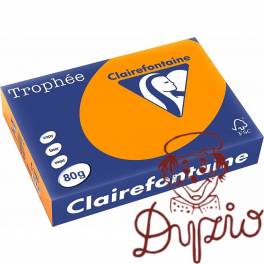 Papier ksero A4 80g TROPHEE pomarańczowy XCA41761 CLAIREFONTAINE Papier ksero A4 80g TROPHEE pomarańczowy XCA41761 CLAIREFONTAINE
