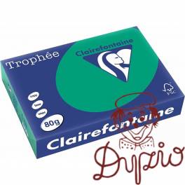 Papier ksero A4 80g TROPHEE intesywna zieleń choinkowa XCA41783 Papier ksero A4 80g TROPHEE intesywna zieleń choinkowa XCA41783