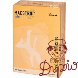 Papier ksero A4 80g MAESTRO COLOR GO22 Trendy złoty Papier ksero A4 80g MAESTRO COLOR GO22 Trendy złoty