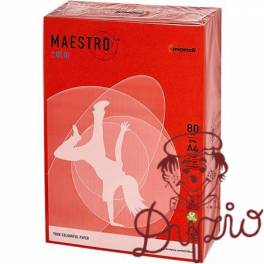 Papier ksero A4 80g MAESTRO COLOR ZR09 czerwień ceglasta Intensywny Papier ksero A4 80g MAESTRO COLOR ZR09 czerwień ceglasta Intensywny