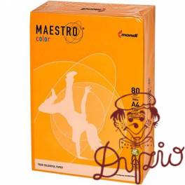 Papier ksero A4 80g MAESTRO COLOR NEOOR neonowy odcień pomarańczowy Papier ksero A4 80g MAESTRO COLOR NEOOR neonowy odcień pomarańczowy