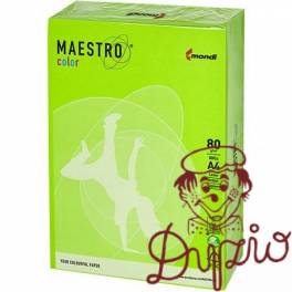 Papier ksero A4 80g MAESTRO COLOR NEOGN neonowy odcień zielony Papier ksero A4 80g MAESTRO COLOR NEOGN neonowy odcień zielony