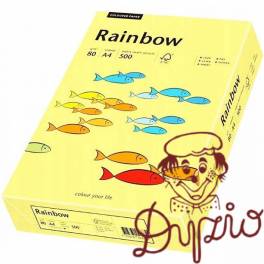 Papier ksero A4 80g RAINBOW R12 jasnożółty 88042297 Papier ksero A4 80g RAINBOW R12 jasnożółty 88042297