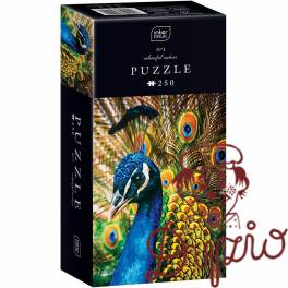 Puzzle 250 Colourful Nature 1 PEACOCK INTERDRUK