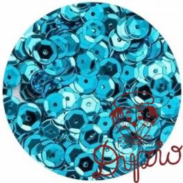 Cekiny błyszczące 8mm turkusowe H120 BREWIS Cekiny błyszczące 8mm turkusowe H120 BREWIS