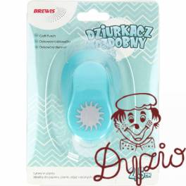 Dziurkacz ozdobny 2,5cm SŁOŃCE D25-06 BREWIS Dziurkacz ozdobny 2,5cm SŁOŃCE D25-06 BREWIS