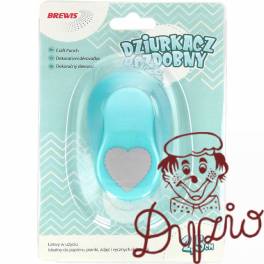 Dziurkacz ozdobny 2,5 cm SERCE D25-30 BREWIS Dziurkacz ozdobny 2,5 cm SERCE D25-30 BREWIS