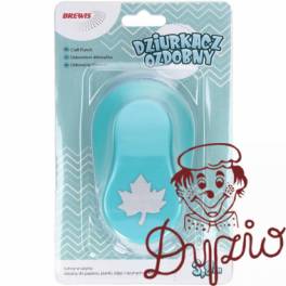 Dziurkacz ozdobny 3,8cm LIŚĆ KLONU D38-04 BREWIS Dziurkacz ozdobny 3,8cm LIŚĆ KLONU D38-04 BREWIS