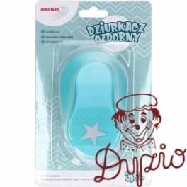 Dziurkacz ozdobny 3,8 cm GWIAZDKA D38-30 BREWIS Dziurkacz ozdobny 3,8 cm GWIAZDKA D38-30 BREWIS