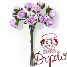 Kwiaty papierowe RÓŻE bukiet różowy 12szt. 252006 Galeria Papieru Kwiaty papierowe RÓŻE bukiet różowy 12szt. 252006 Galeria Papieru