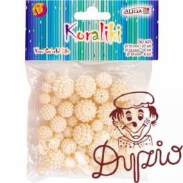 Koraliki plastikowe mix rozm. (50) PJ-0620 ALIGA Koraliki plastikowe mix rozm. (50) PJ-0620 ALIGA