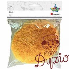 Sizal grass 30g pomarańczowy blister 363112 TITANUM Sizal grass 30g pomarańczowy blister 363112 TITANUM