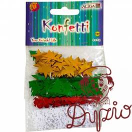 Konfetti MT-7790 mix kształtów 20g ALIGA Konfetti MT-7790 mix kształtów 20g ALIGA