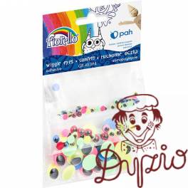 Oczka samoprzylepne kolorowe GR-KE3P4 FIORELLO 170-2609 Oczka samoprzylepne kolorowe GR-KE3P4 FIORELLO 170-2609
